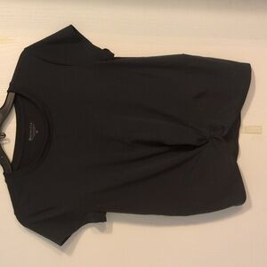 Athleta Emerald Green Short Sleeve Essence Twist Knot Tee